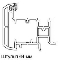 385.06 (70401.06) ШТУЛЬП С УПЛОТНЕНИЕМ (КВЕ 70)